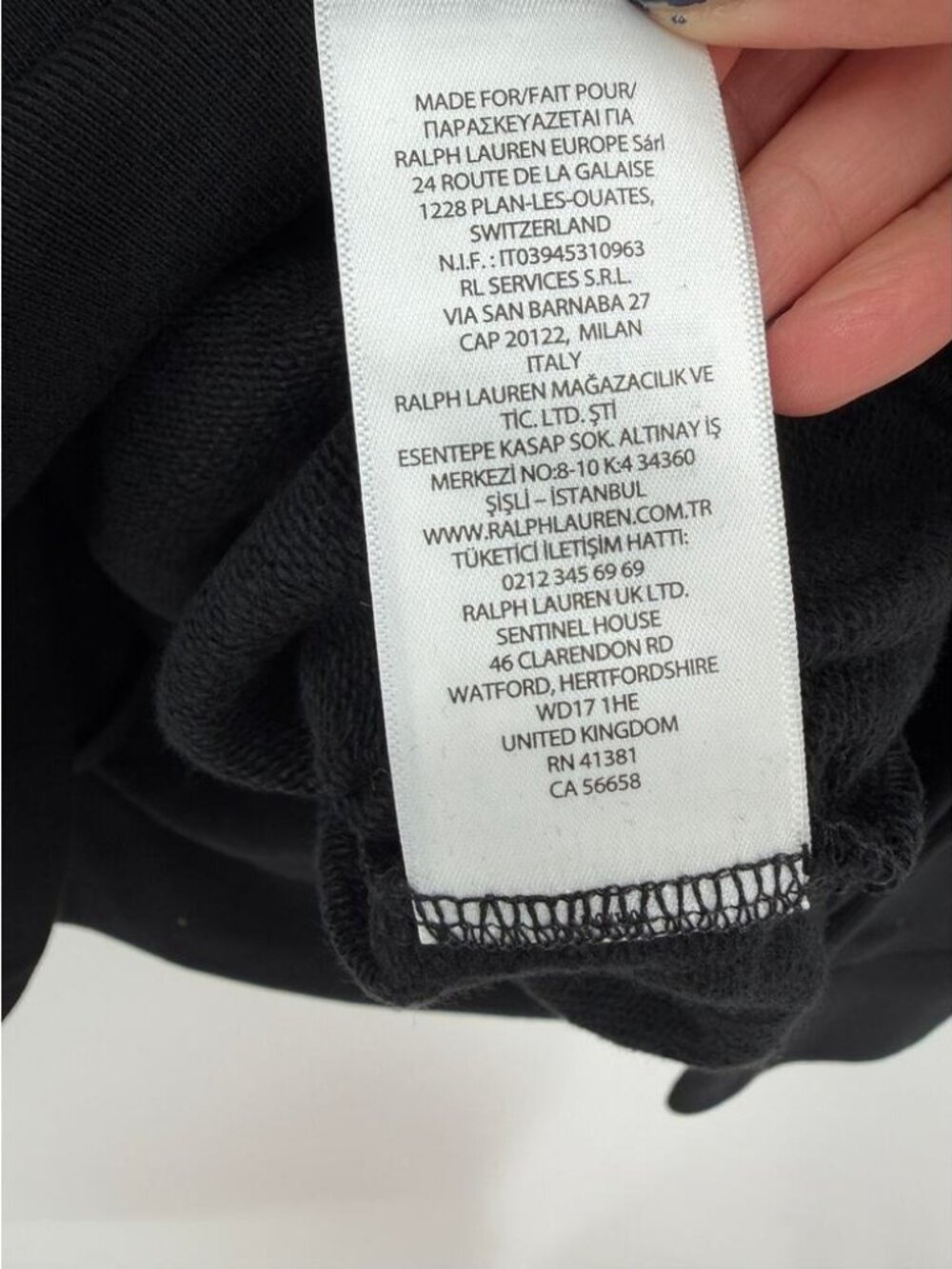 NEW POLO RALPH LAUREN Lunar New Year Polo Bear Hoodie Black 4XLT MSRP: $188 - Picture 9 of 10
